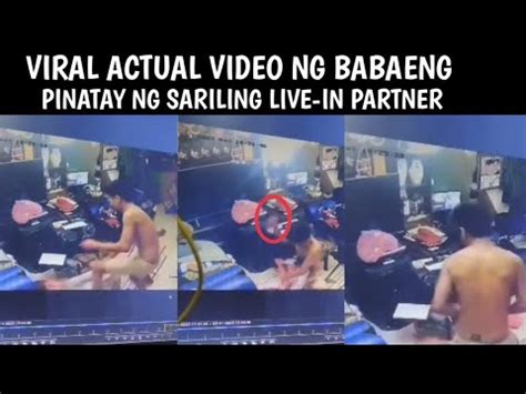 VIRAL ACTUAL VIDEO FOOTAGE NG BABAENG PINATAY NG .